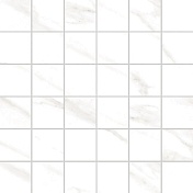 Керамогранит Vitra Marmori K945619LPR Mosaic Калакатта Белый мозаика 30х30