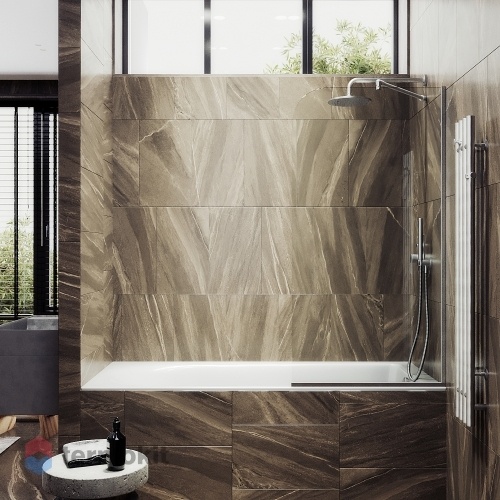 Душевая шторка Maybah Glass 500х1400 хром матовый MGV-61-5у