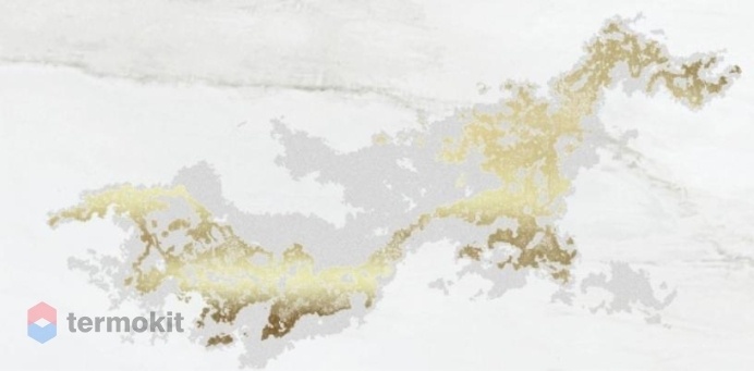 Керамогранит Brennero Venus Decor Solitaire Gold White Lapp/Rett декор (комп/2шт) 30x60