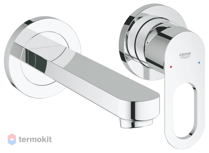 Встраиваемый смеситель для раковины GROHE BauLoop хром 20289001