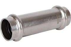 Муфта равнопроходная из нержавеющей стали Rommer ВПр 22 мм