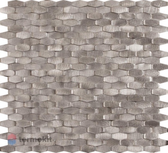 Металлическая Мозаика Dune Mosaico 187706 Halley Silver 28,4х30