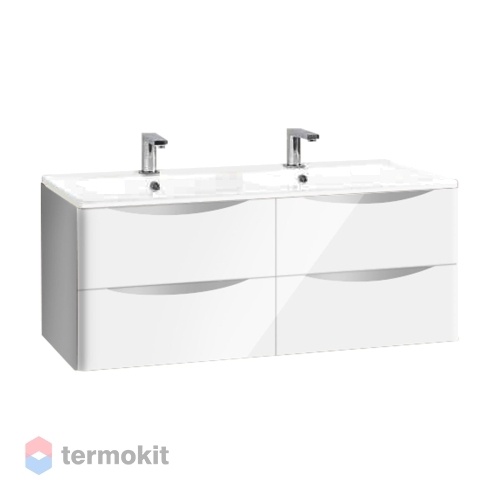 Тумба под раковину Vincea Roberta 120 подвесная L.White VMC-1R120LW