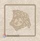 Керамогранит Versace Emote 262591 Tozetto Greca Crema Marfil вставка 10х10