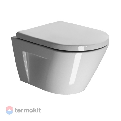 Унитаз подвесной GSI NORM с сиденьем микролифт 861611+FISR2+MS86CN11