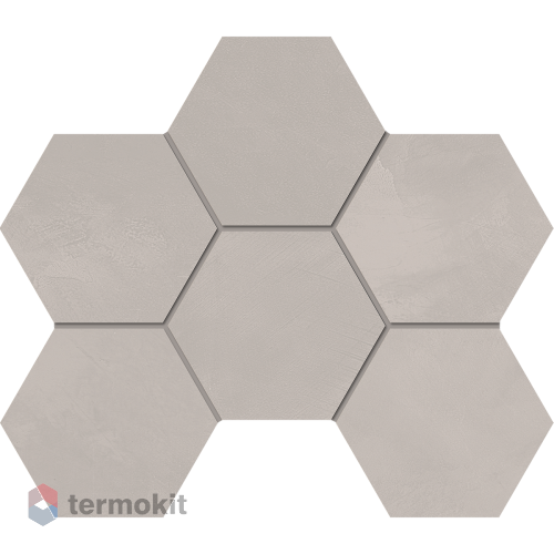 Керамогранит Эстима Graffito GF01 Hexagon мозаика 25x28,5 непол.