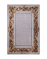 Ковёр Ipek Mekik Erva 300x400 прямоугольный серый/золотой 18130