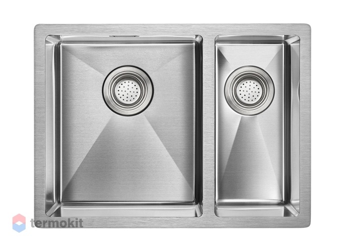 Мойка для кухни Paulmark ANNEX нержавеющая сталь брашированная PM545944-BSL