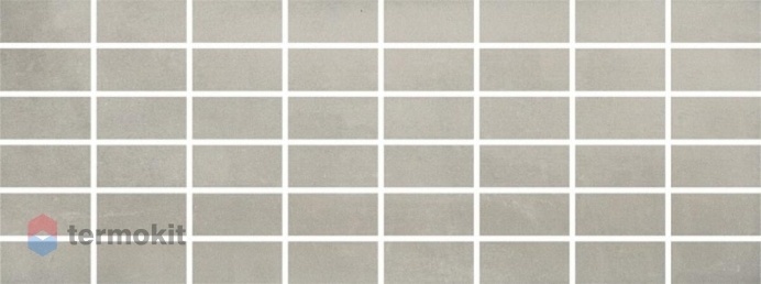 Керамическая плитка Kerama Marazzi Пикарди MM15112 Серый мозаичный декор 15х40