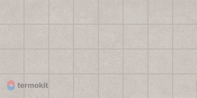 Керамическая плитка Kerama Marazzi Монсеррат MM14043 Декор мозаичный серый светлый матовый 20х40