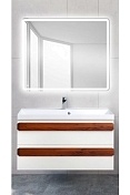 База под раковину Belbagno AURORA подвесная 90 AURORA-900-2C-SO-BL Bianco Lucido