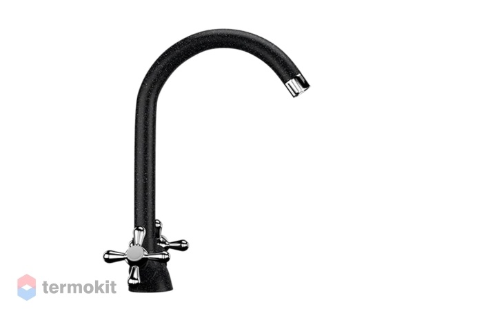 Смеситель для кухни Ulgran Classic черный U-012-308