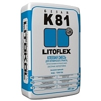 Клей Litokol Litoflex К81 Белый 25кг