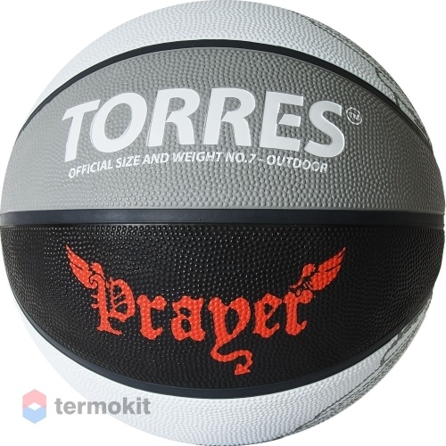 Мяч баскетбольный TORRES PRAYER, р.7 B02057