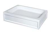 Душевой поддон RGW Acrylic B/CL-S 80х120х27 без экранов 16180282-51-A