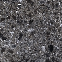 Керамогранит Kerranova Terrazzo Черный K-333/MR/60x60