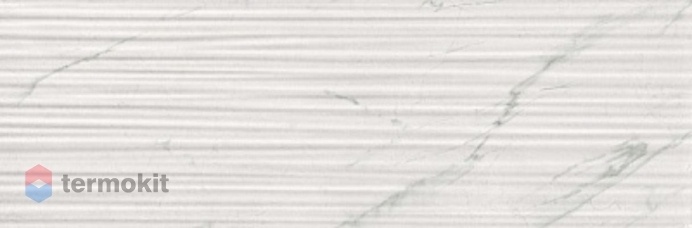 Керамическая плитка Supergres Purity of marble Statuario Str Fluid настенная 30,5x91,5