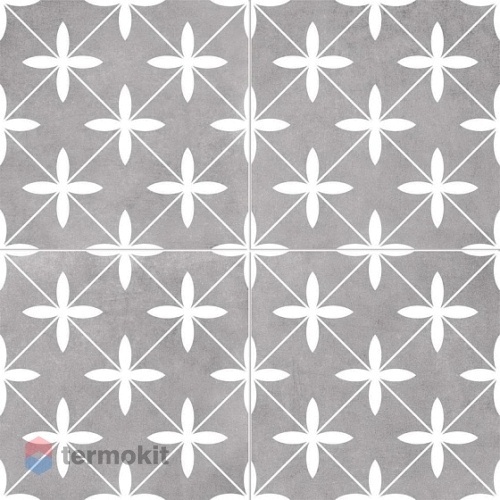 Керамическая плитка Niceker Chic Poole Grey напольная 45x45