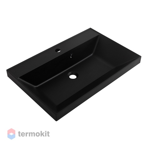 Раковина накладная BelBagno BB700/450-LV-ART-AST-NERO