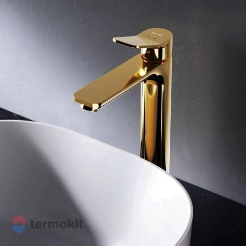Смеситель для раковины AM.PM X-Joy золото F85A92099