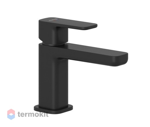 Смеситель для раковины Kludi Renon черный матовый 422663975