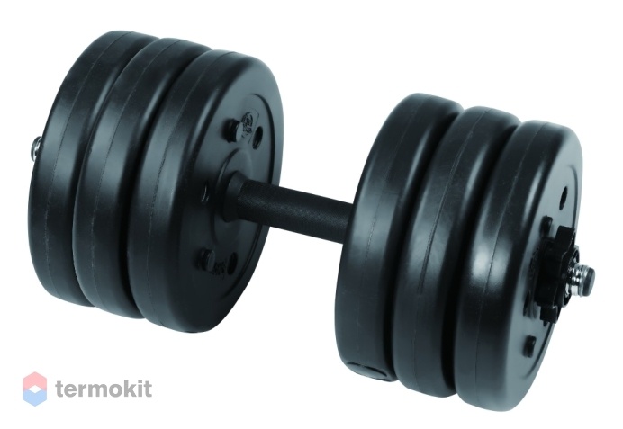 Гантель сборная Lite Weights 15.5 кг х 1шт 2315LW