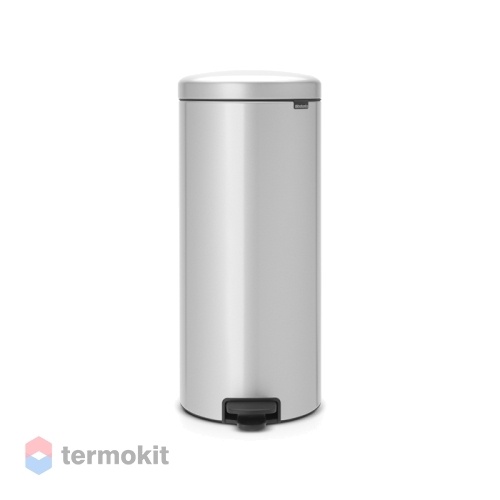 Мусорный бак Brabantia NewIcon 30 л Серый металлик 114465