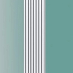 Стальные трубчатые радиаторы КЗТО QUADRUM 60 V 1500 с боковым подключением цвет белый муар