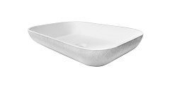Раковина накладная ACQUABELLA LAVABO ON-TOP RECTANGLE 58 BLANCO