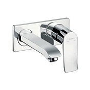 Встраиваемый смеситель для раковины Hansgrohe Metris излив 165 мм 31085000 (Внешняя часть)