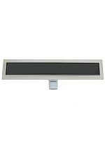 Душевой трап ALMAes Laguna черное стекло LG70BL