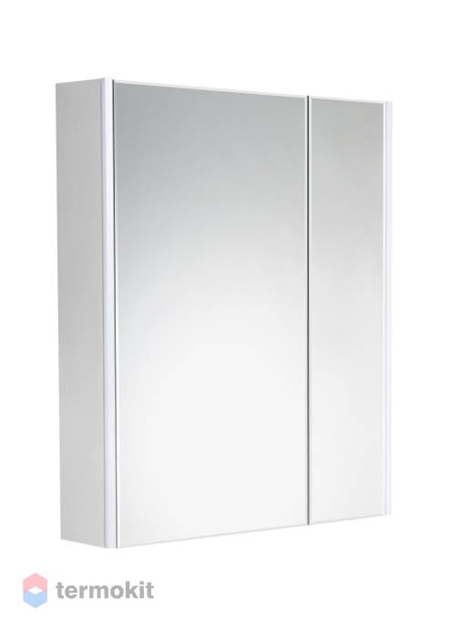 Зеркальный шкаф Roca Ronda 70 подвесной с подсветкой белый матовый, бетон ZRU9303008