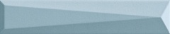 Керамическая плитка Ava Up Lingotto Blue Matte настенная 5x25