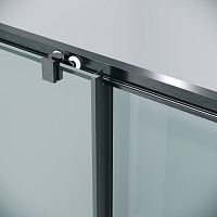 Душевой уголок Grossman Cosmo 1950x1100x800 графит сатин 120.K33.02.1180.42.00