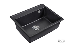Мойка для кухни EMAR Quartz оникс EMQ-1640.Q Оникс