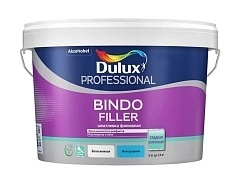 Dulux Professional Bindo Filler финишная, Шпатлевка для стен и потолков 5кг