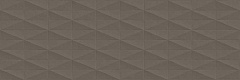 Керамическая плитка Marazzi Italy Eclettica M1J6 Taupe Struttura Diamond 3D Настенная 40x120