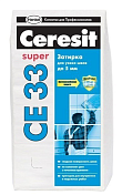 Затирка Ceresit СЕ 33 Super для узких швов до 5мм