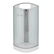 Душевая кабина Niagara Eco 90x90 (матовое стекло) серебро NG-4301-08BK