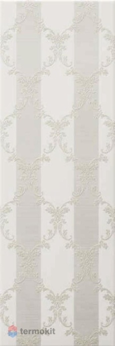 Керамическая плитка Ascot New England EG331QVD Bianco Quinta Victoria Dec декор 33,3х100