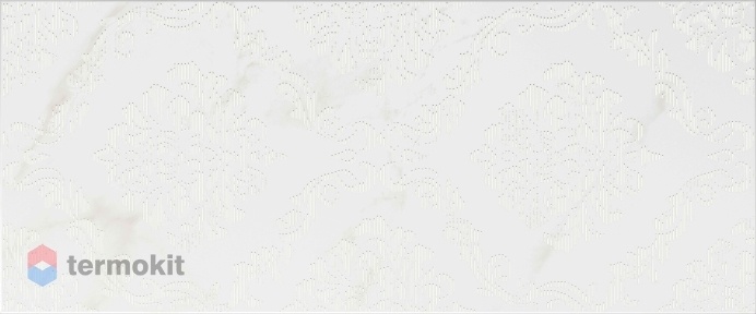 Керамическая плитка Creto Forza Empire White 01 (D0146Y29601) декор 25х60