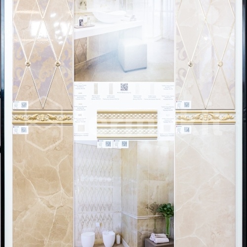 Керамическая плитка Delacora Vardo Cacao Verona BW0VER18 бордюр 6x25,3