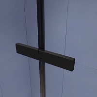 Душевой уголок RGW Stilvoll SV-040B 2000x1000x900 (матовое стекло) черный 353204009-24