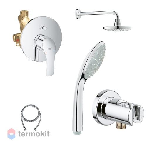 Душевой комплект скрытого монтажа Grohe EuroSmart 124440