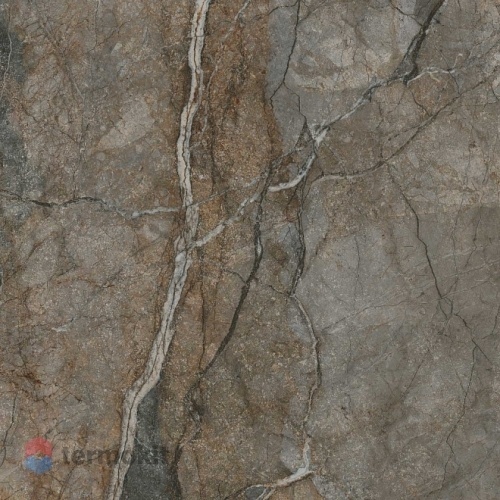 Керамогранит Kerama Marazzi Сильвер Рут DL013100R серый обрезной 119,5х119,5
