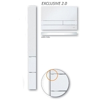 Клавиша смыва Jomo EXCLUSIVE 2.0 нержавеющая сталь 167-34003737-00 УЦЕНЕННЫЙ