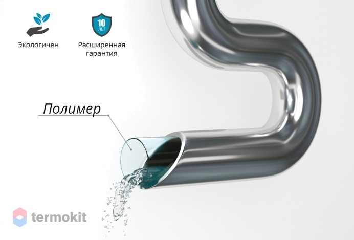 Водяной полотенцесушитель Сунержа Богема с полкой+ 1200x400 арт. 00-0223-1240