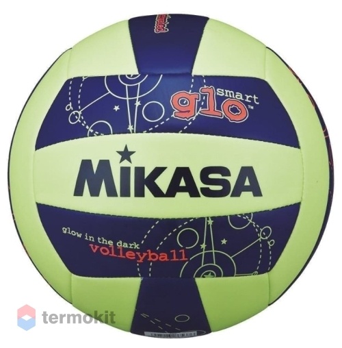 Мяч для пляжного волейбола Mikasa р.5 (светящийся) VSG