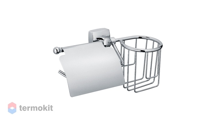 Держатель туалетной бумаги с держателем освежителя воздуха Fixsen Kvadro FX FX-61309+10