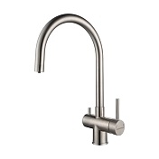 Смеситель для кухни Paulmark Heller Сталь He213218-SS